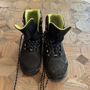 Orvis Black and Lime Hiking Boots